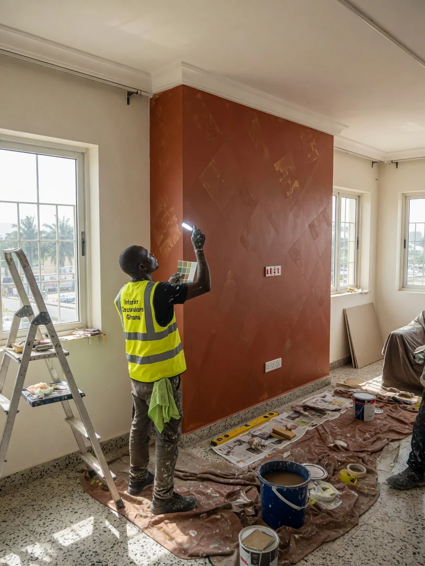 Multi-disciplinary interior coordination in Accra — multi disciplinary interior coordination corporate fitout airport city accra interiordecoratorsghana, Accra Ghana