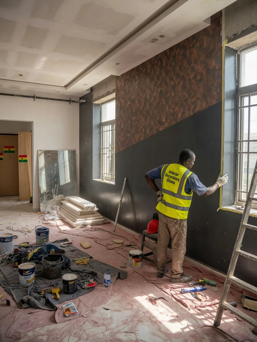 Presidential suite interior fit-out in Accra — presidential suite interior hotel airport city interiordecoratorsghana, Accra Ghana