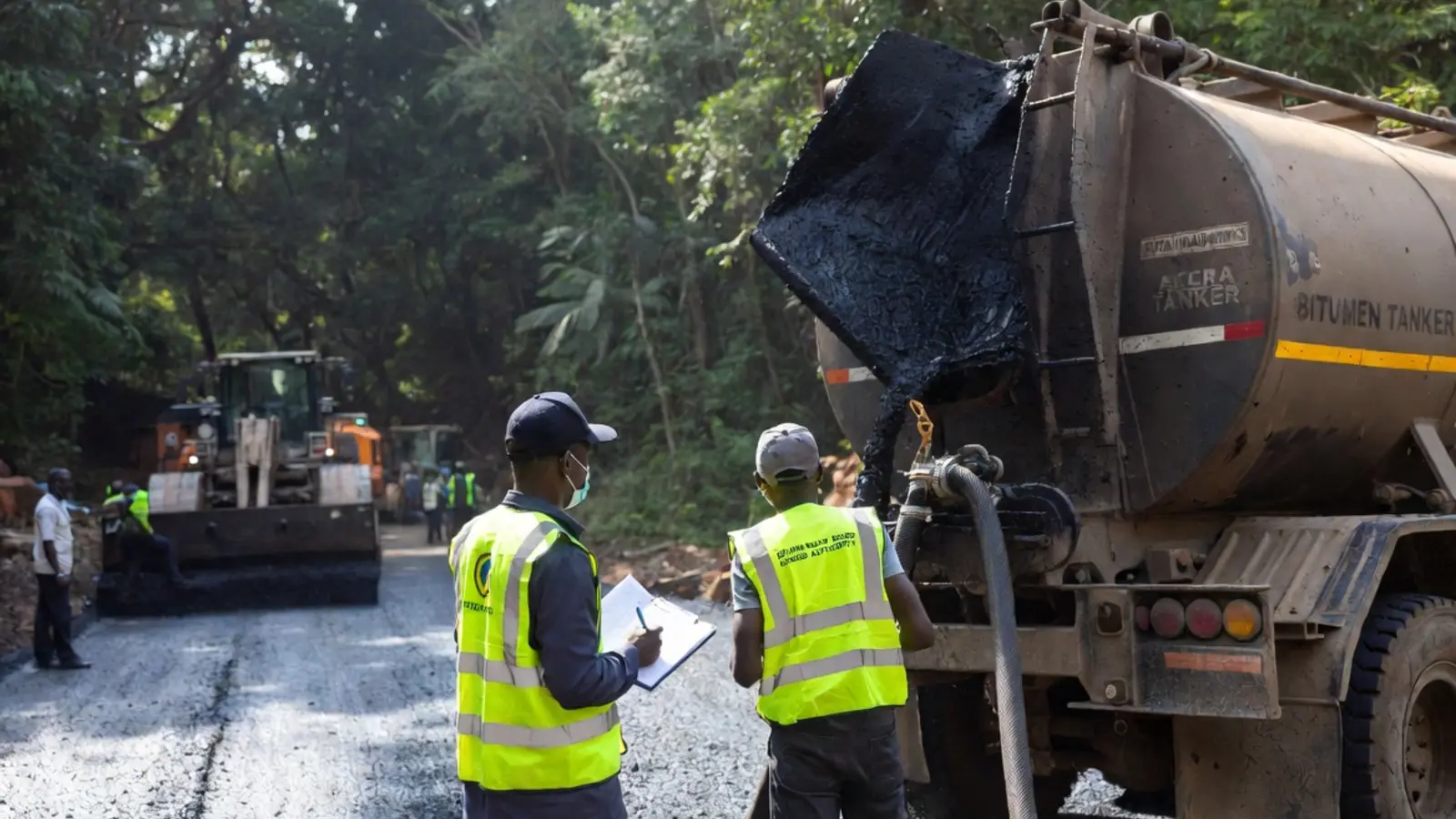 Bitumen supply for road and infrastructure programmes in Ghana — case infrastructure bitumen accra ghana apexafricapetroleum, Accra Ghana
