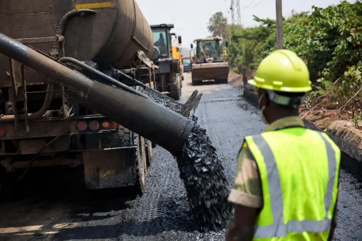 Bitumen supply for road and infrastructure programmes in Ghana — sector construction infrastructure accra ghana apexafricapetroleum, Accra Ghana