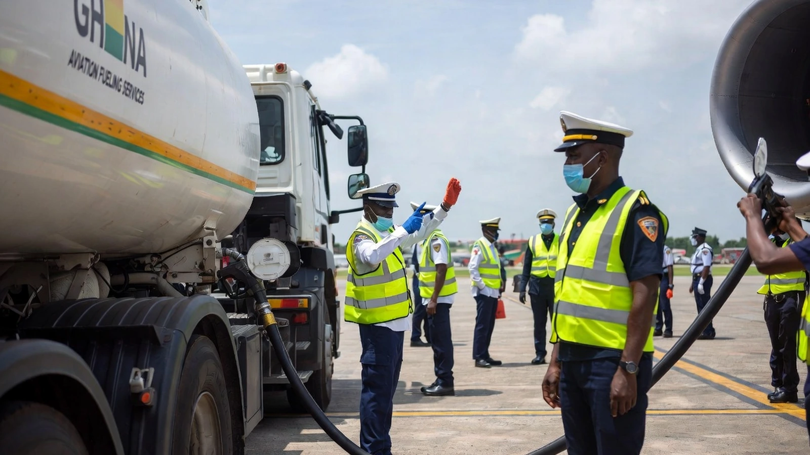 Aviation fuel supply coordinated at Kotoka, Accra and across the Ghana–Togo corridor — case aviation fuel coordination accra ghana kronixenergy, Accra Ghana