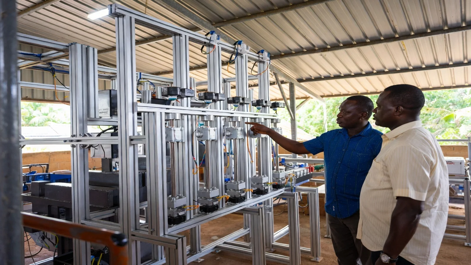 Custom industrial automation engineering in Ghana — case agro processing custom automation accra robofactoryafrica, Accra Ghana