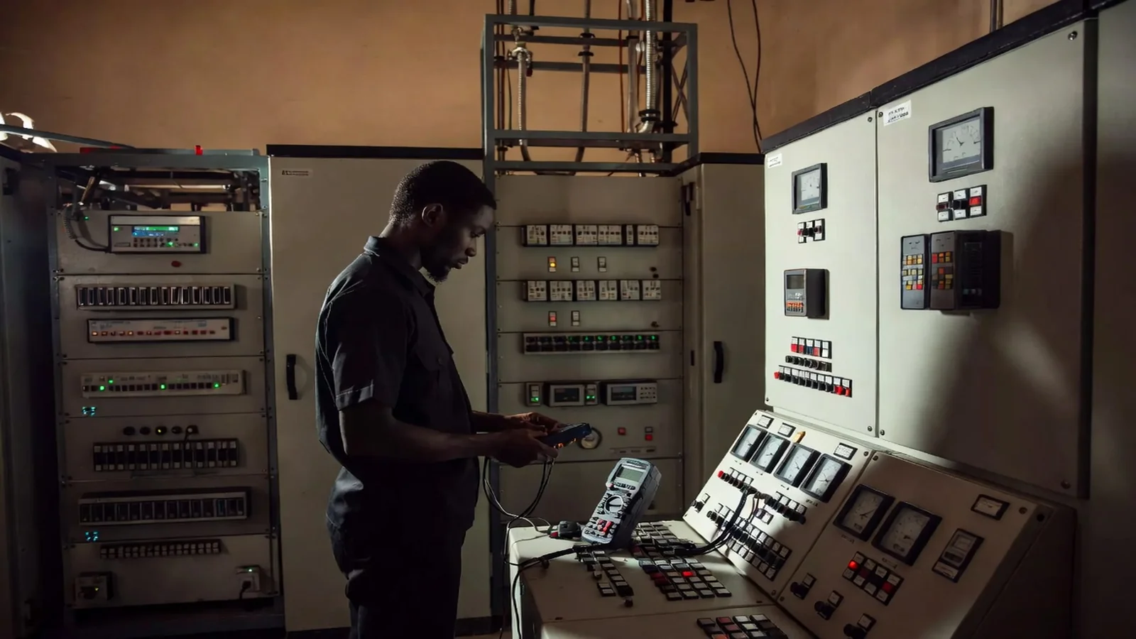 Industrial controls and instrumentation engineering in Ghana — case mining controls retrofit ghana robofactoryafrica, Accra Ghana
