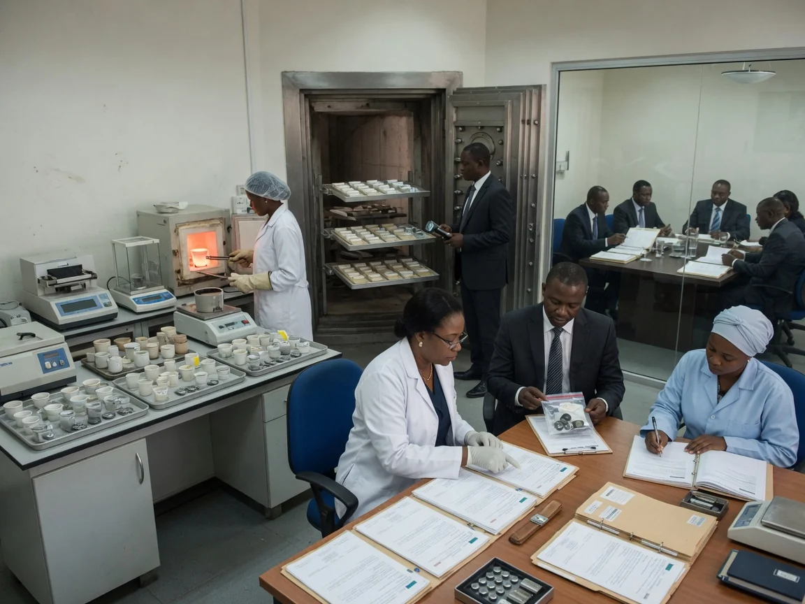 Gold due diligence and chain-of-custody in Ghana — kronix metals counterparty provenance verification compliance file branded accra kronixmetals, Accra Ghana
