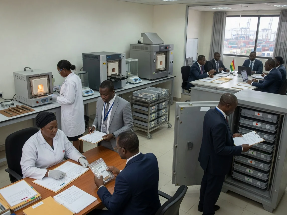 Institutional due diligence and partner verification for legitimate gold trade in West Africa — kronix metals institutional due diligence partner verification branded accra kronixmetals, Accra Ghana