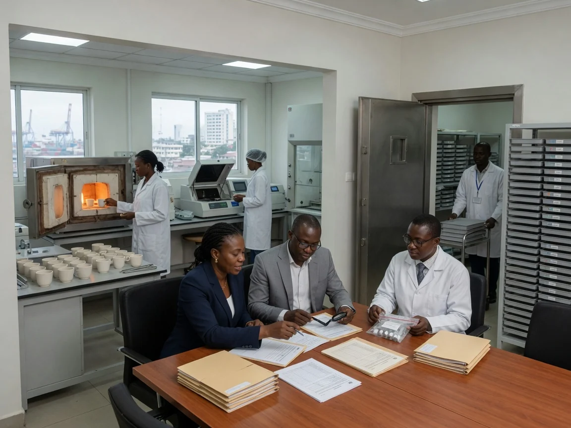 Institutional precious-metals sourcing from Ghana — kronix metals institutional partnership boardroom meeting branded accra kronixmetals, Accra Ghana