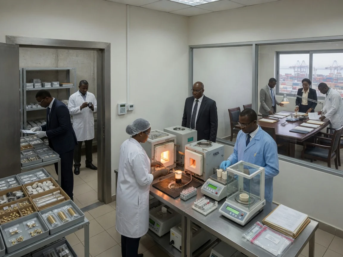 Precious-metals refining coordination, Ghana — kronix metals secure institutional vault precious metals storage branded accra kronixmetals, Accra Ghana