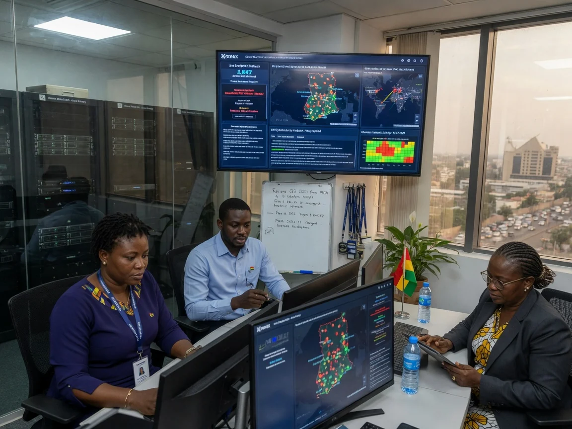 Institutional network and endpoint defence in Ghana — kronix shield network endpoint defence operations branded accra kronixshield, Accra Ghana