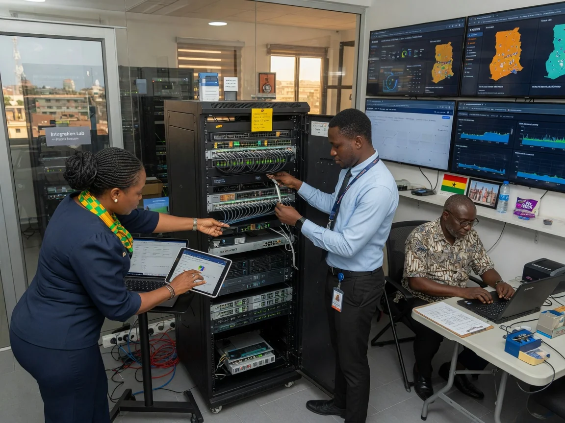 Telecom infrastructure services in Ghana — kronix telecom infrastructure equipment commissioning rack branded accra kronixtelecom, Accra Ghana