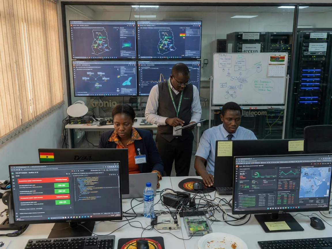 Architecture d'intégration de systèmes à Accra, Ghana — kronix telecom middleware api integration sandbox validation branded accra kronixtelecom, Accra Ghana