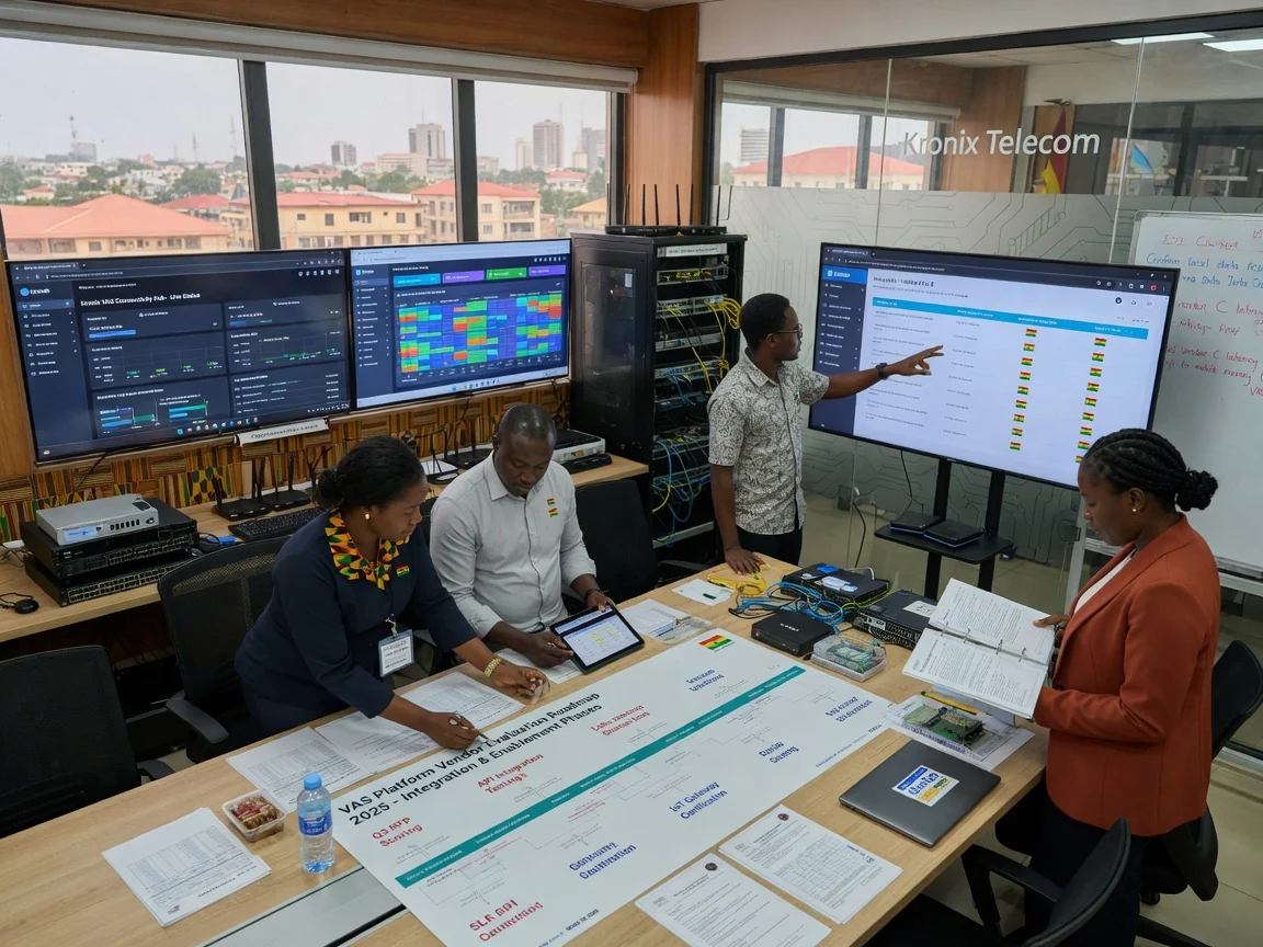 Telecom advisory and consulting in Ghana — kronix telecom vendor evaluation roadmap review branded accra kronixtelecom, Accra Ghana