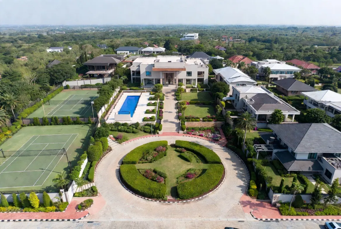Landscape GH master-planning and maintaining private estate grounds at Airport Residential, Accra