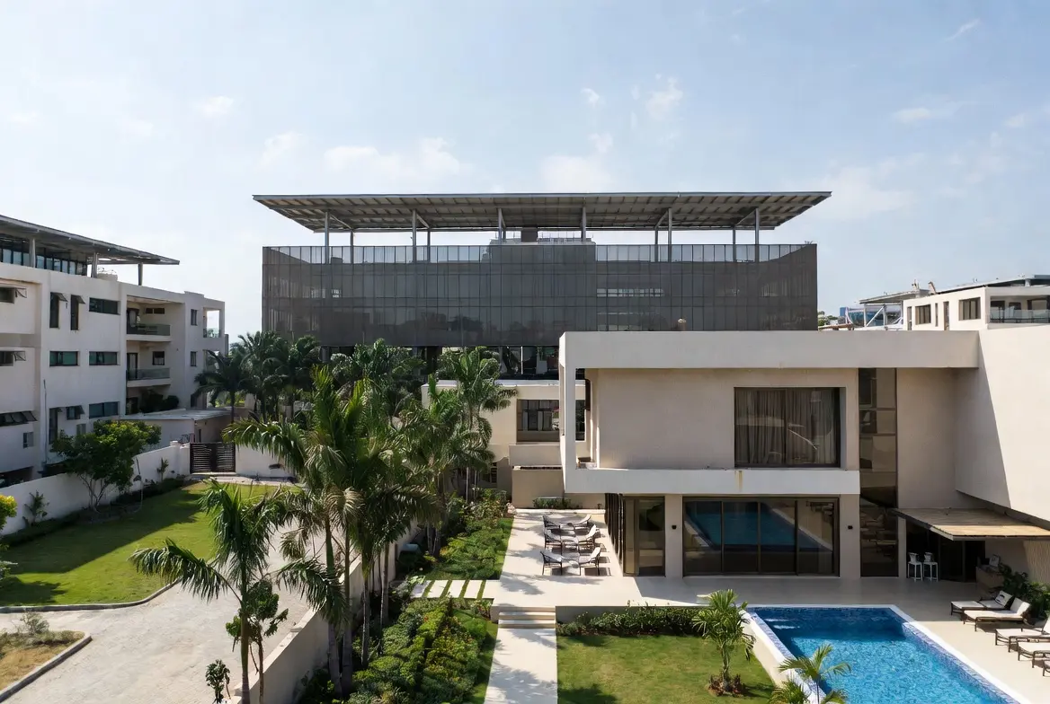 Cross-border Dubai-standard luxury development delivered to an international standard in Accra by Luxury Contractors Ghana
