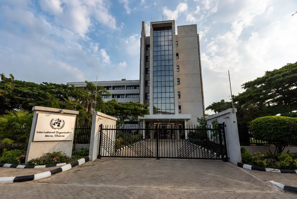 Premium institutional interior for an international organisation finished to an international standard in Accra