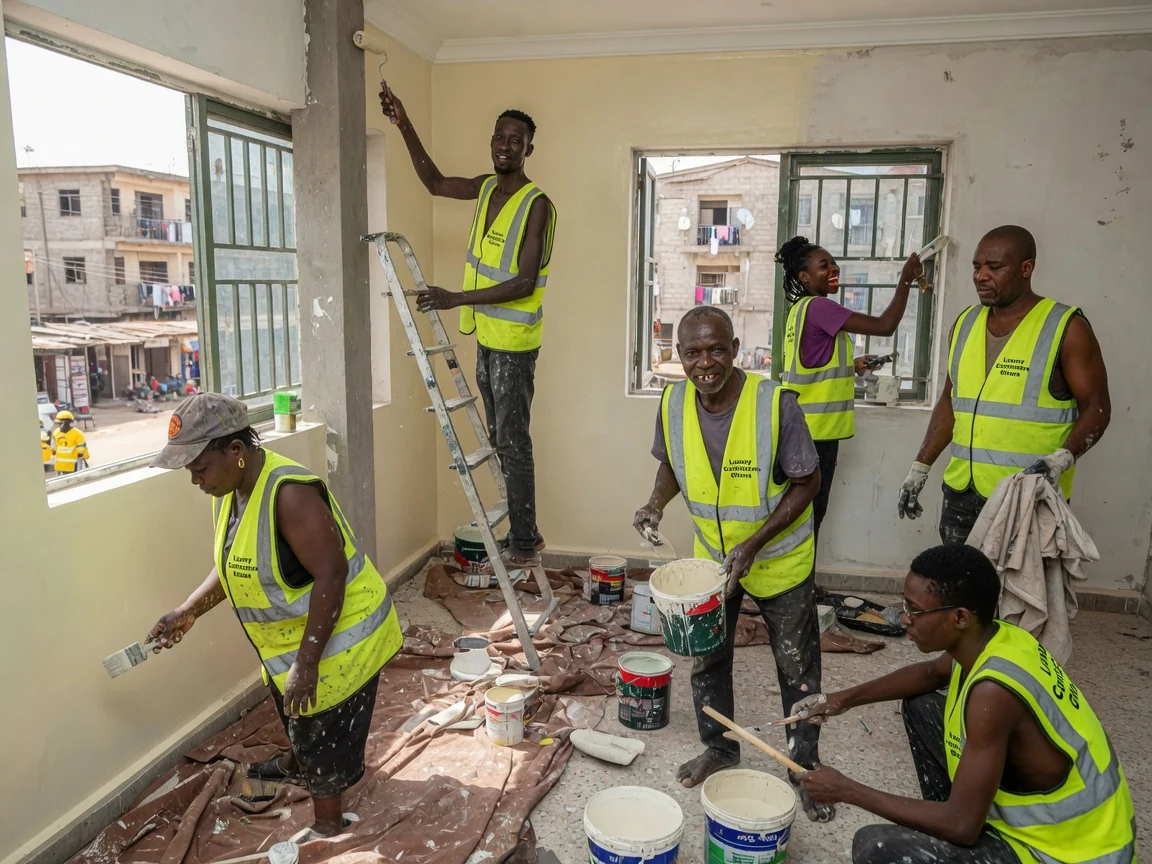International-standard finish package in Accra — smart systems mep luxury finish completed handover accra luxurycontractorsghana, Accra Ghana