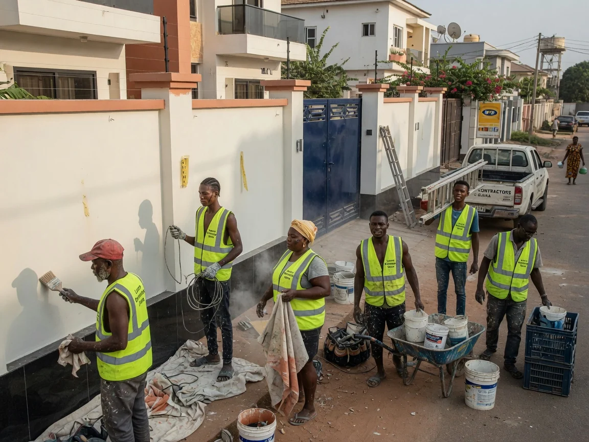 Presidential-standard villa build in Accra — state grade prestige villa completed handover trasacco accra luxurycontractorsghana, Accra Ghana