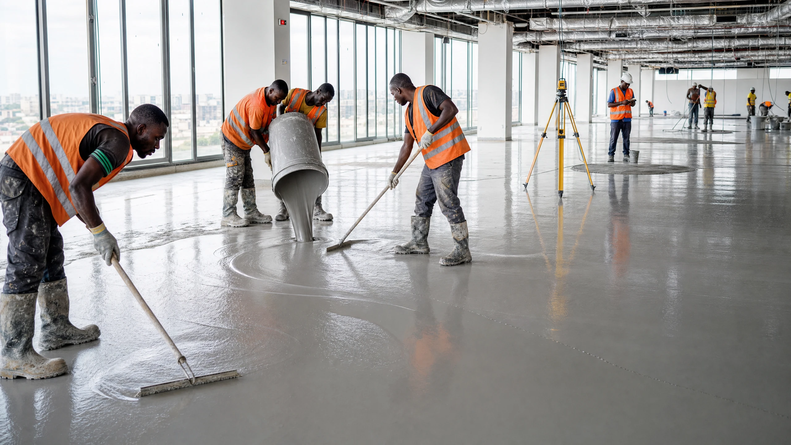 Tile substrate preparation in Accra, Ghana — service substrate preparation multi property accra, Accra Ghana