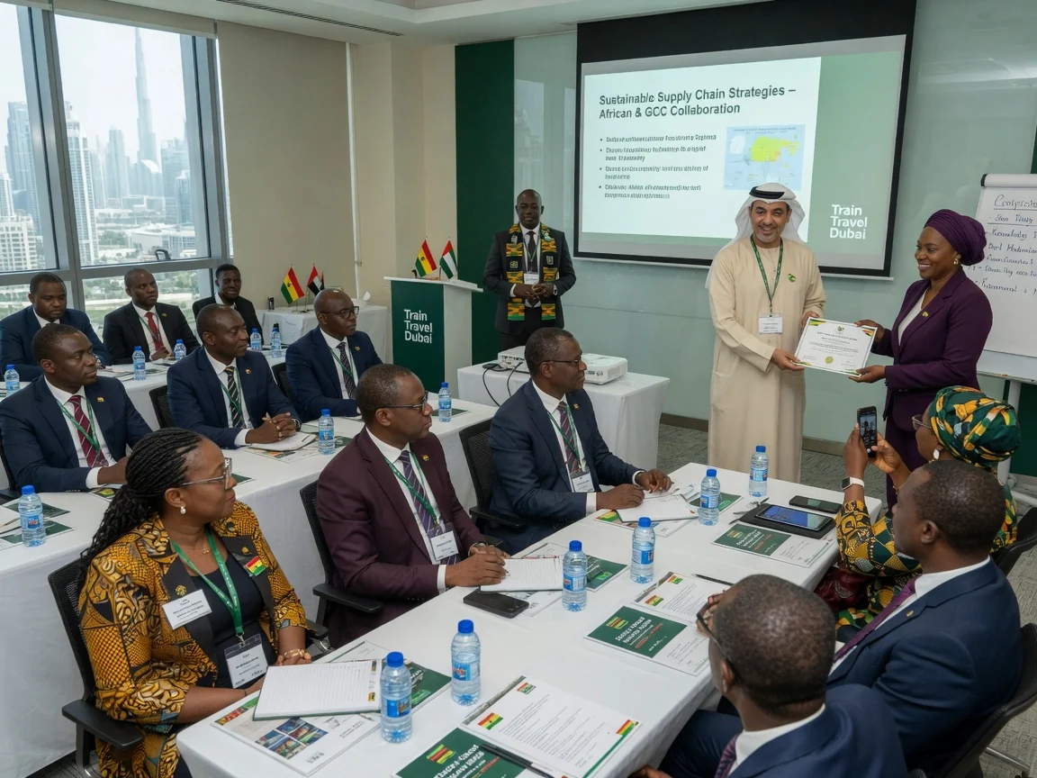 End-to-end Dubai training packages — train travel dubai delegation industry site visit curated programme branded dubai traintraveldubai, Accra Ghana