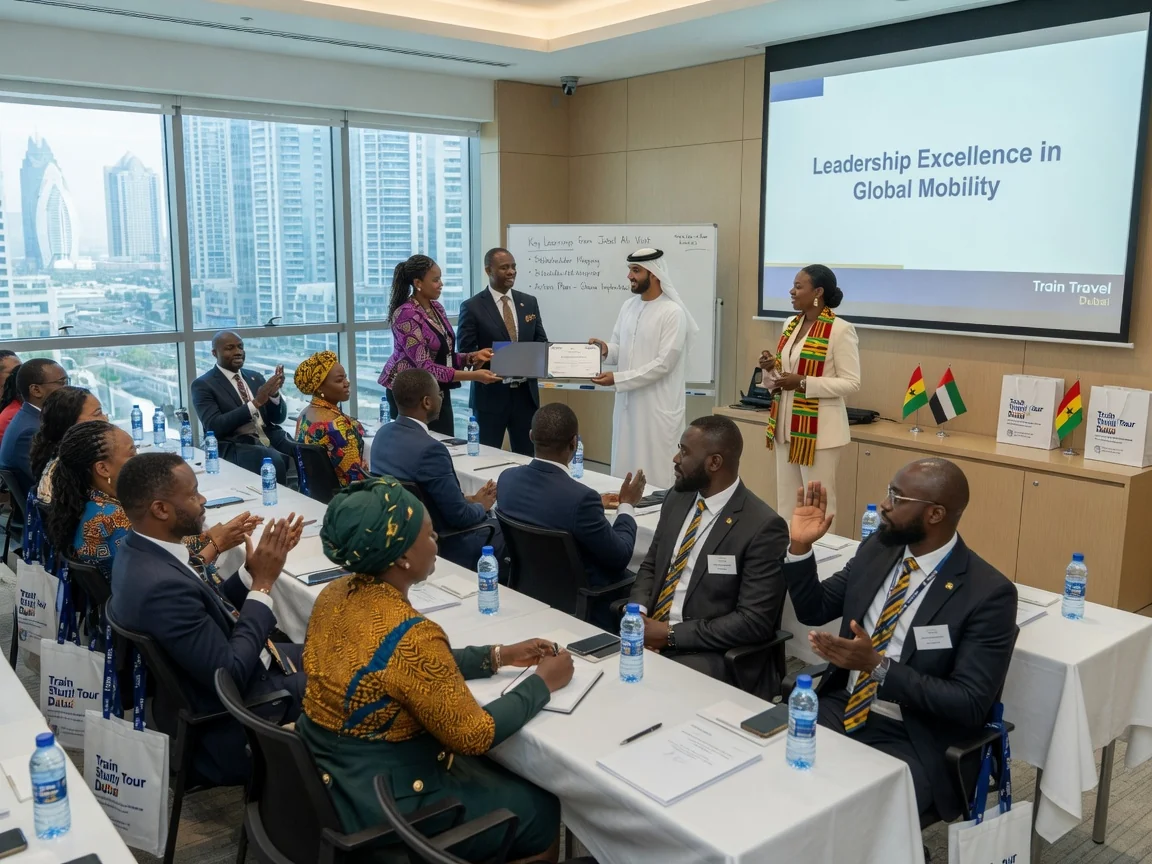 End-to-end Dubai training packages — train travel dubai end to end training mission cohort classroom branded dubai traintraveldubai, Accra Ghana