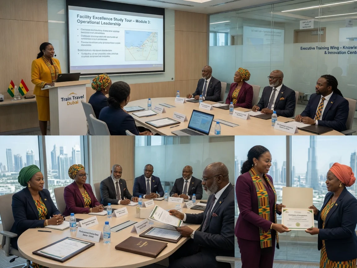 Industry site visits & tours in Dubai — train travel dubai industry site visit professional cohort facility tour branded dubai traintraveldubai, Accra Ghana
