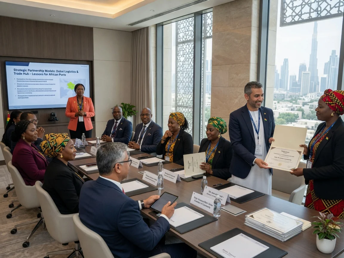 Custom discovery experiences in Dubai — train travel dubai innovation district professional delegation tour branded dubai traintraveldubai, Accra Ghana
