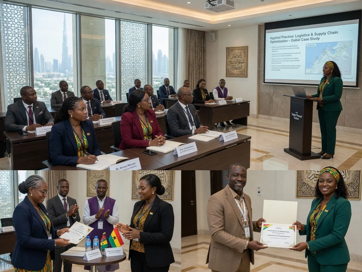 Training delivery & facilitation in Dubai — train travel dubai training delivery applied practice workshop branded dubai traintraveldubai, Accra Ghana