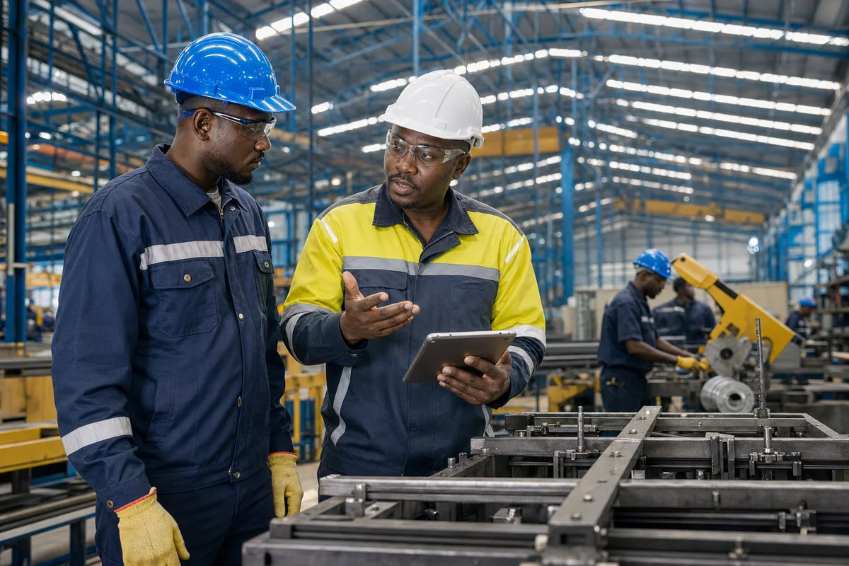 Soudure et fabrication d'installations industrielles et de fabrication par Welders Ghana à Tema